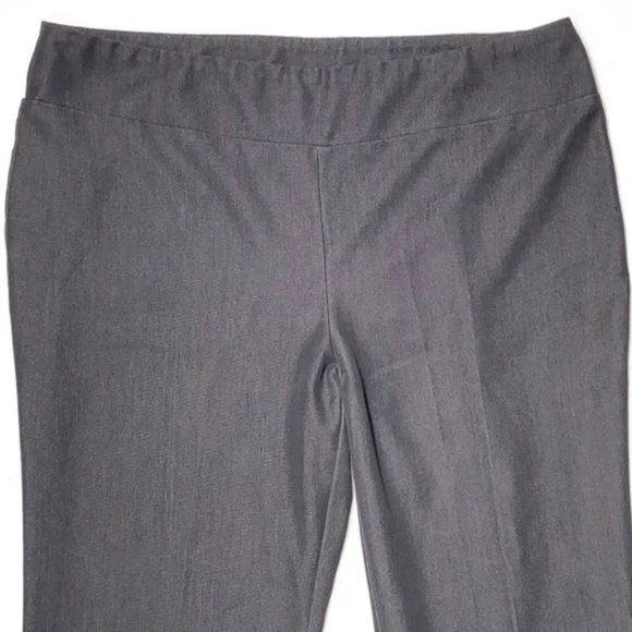 Julie Mitchell Gray Pull On Dress Pants - Picture 3 of 7